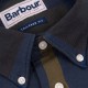 BARBOUR Πουκάμισο Μπλε Καρό Button Down - 3BRMSH4980 
