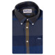 BARBOUR Πουκάμισο Μπλε Καρό Button Down - 3BRMSH4980 