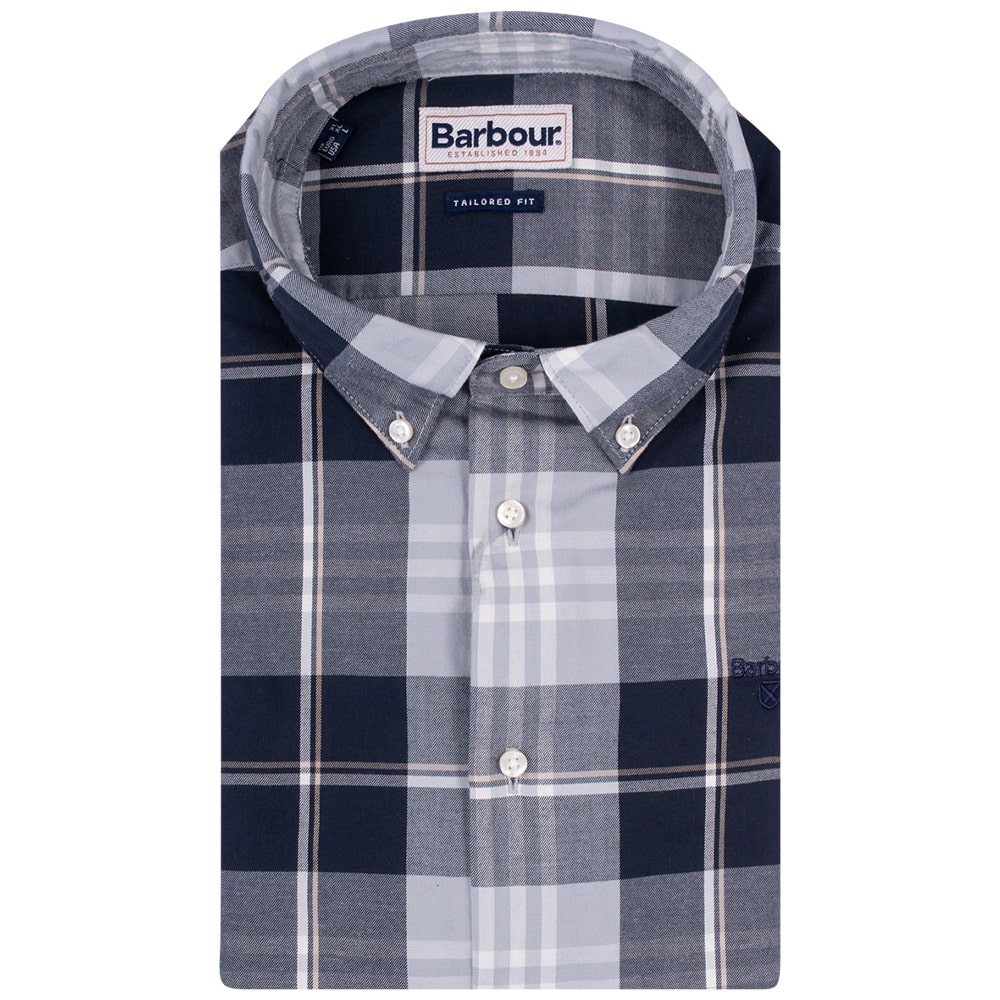 Barbour Γκρι Πουκάμισο Καρό - 3BRMSH5355 