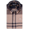 Barbour Μπεζ Πουκάμισο Καρό Button Down - 3BRMSH5382 