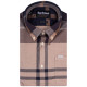 Barbour Μπεζ Πουκάμισο Καρό Button Down - 3BRMSH5382 