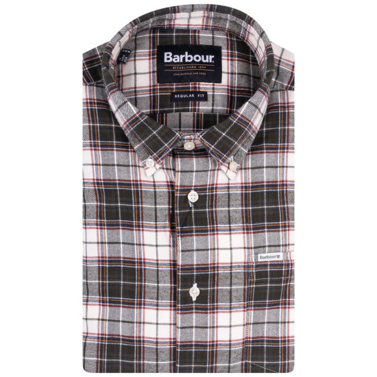 Barbour Λαδί Πουκάμισο Button Down - MSH5637