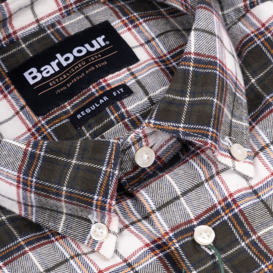 Barbour Λαδί Πουκάμισο Button Down - MSH5637