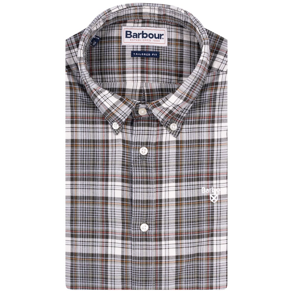 Barbour Γκρι Πουκάμισο Button Down - MSH5659