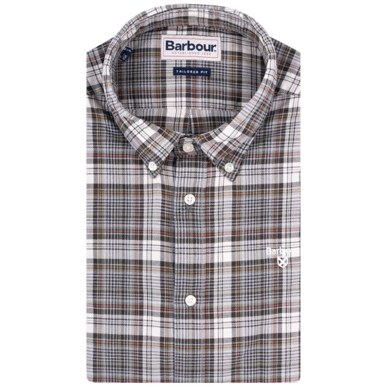 Barbour Γκρι Πουκάμισο Button Down - MSH5659