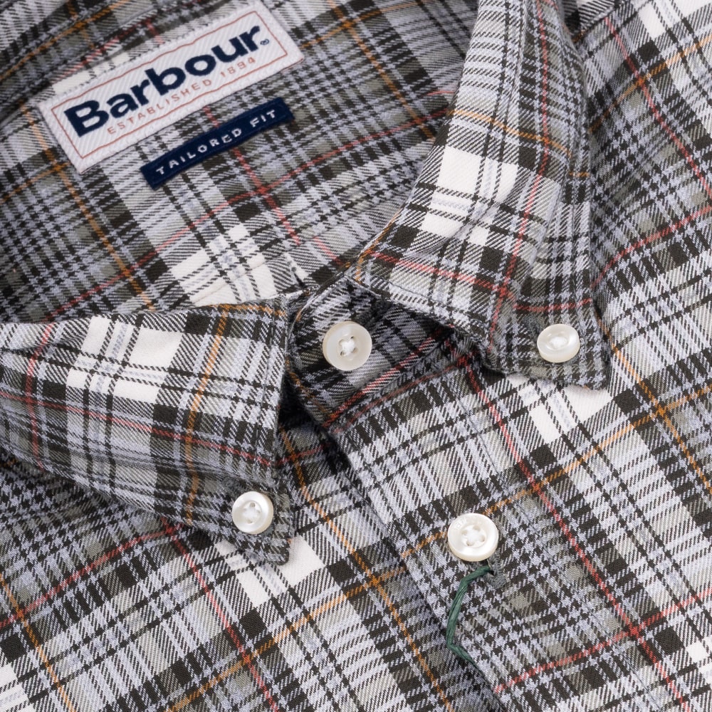 Barbour Γκρι Πουκάμισο Button Down - MSH5659