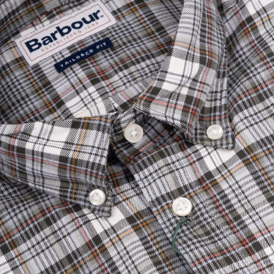 Barbour Γκρι Πουκάμισο Button Down - MSH5659