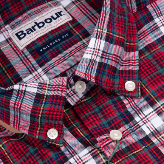 Barbour Κόκκινο Πουκάμισο Button Down - MSH5659