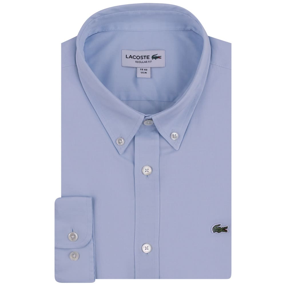 LACOSTE Σιέλ  Πουκάμισο Button Down - 3CH2933