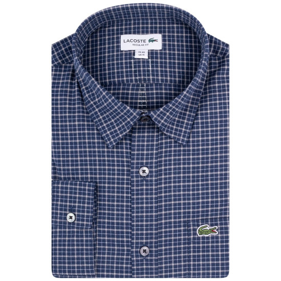 Lacoste Μπλε Πουκάμισο Καρό - 3CH5093