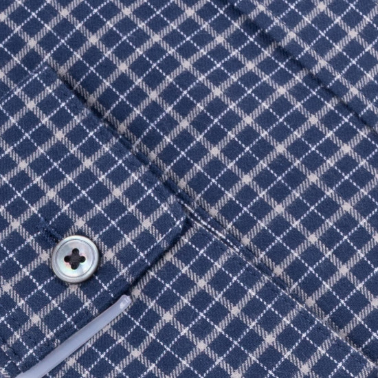 Lacoste Μπλε Πουκάμισο Καρό - 3CH5093