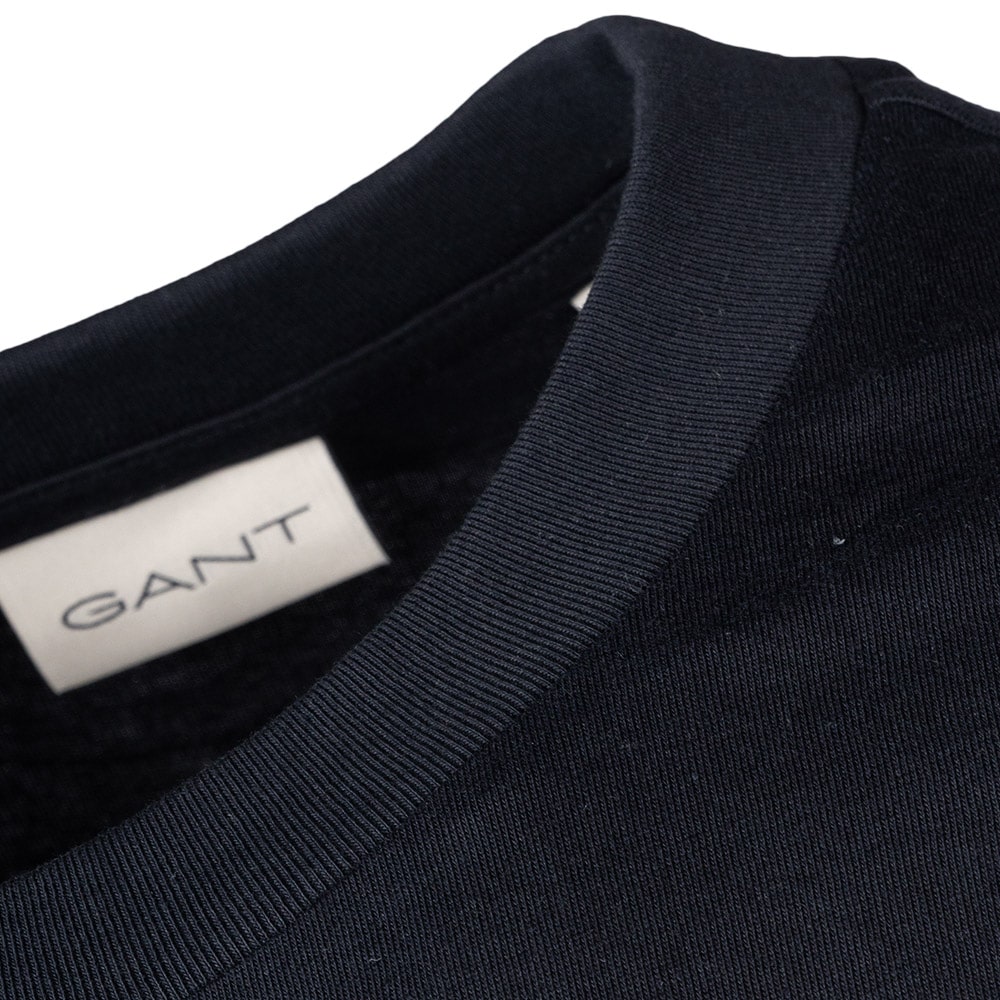 Gant Μαύρο T-shirt C Neck - 3G2003140