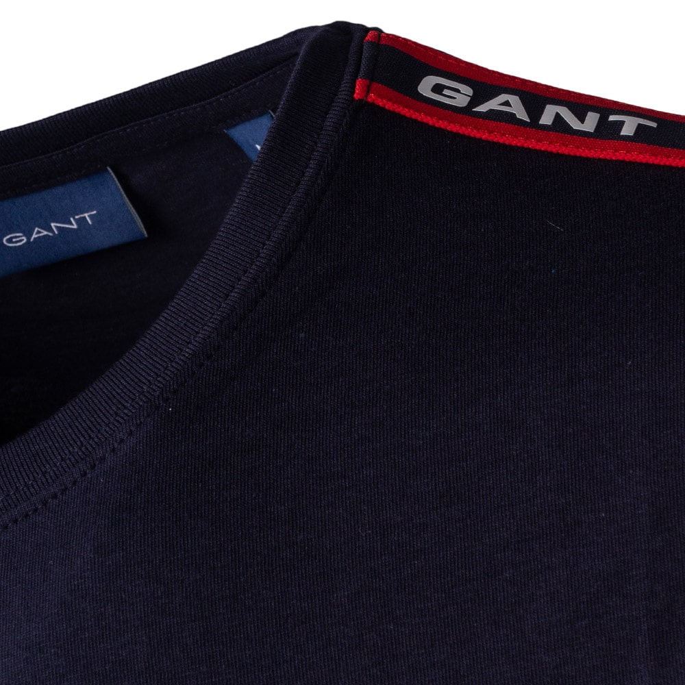 Gant Μπλε T-shirt C Neck - 3G2003160