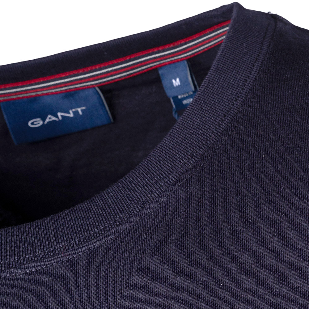Gant Μπλε T-shirt C Neck - 3G2003163