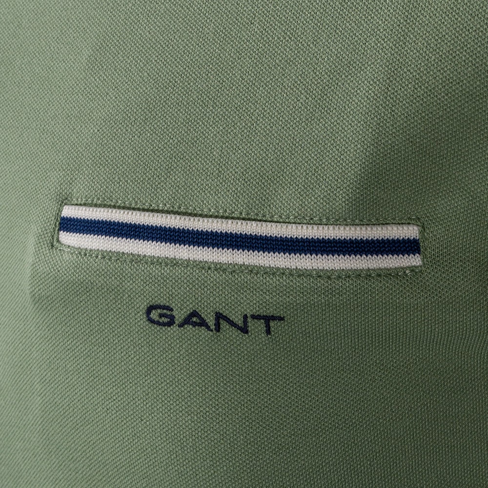 Gant Πράσινο Κοντομάνικο polo - 3G2003170