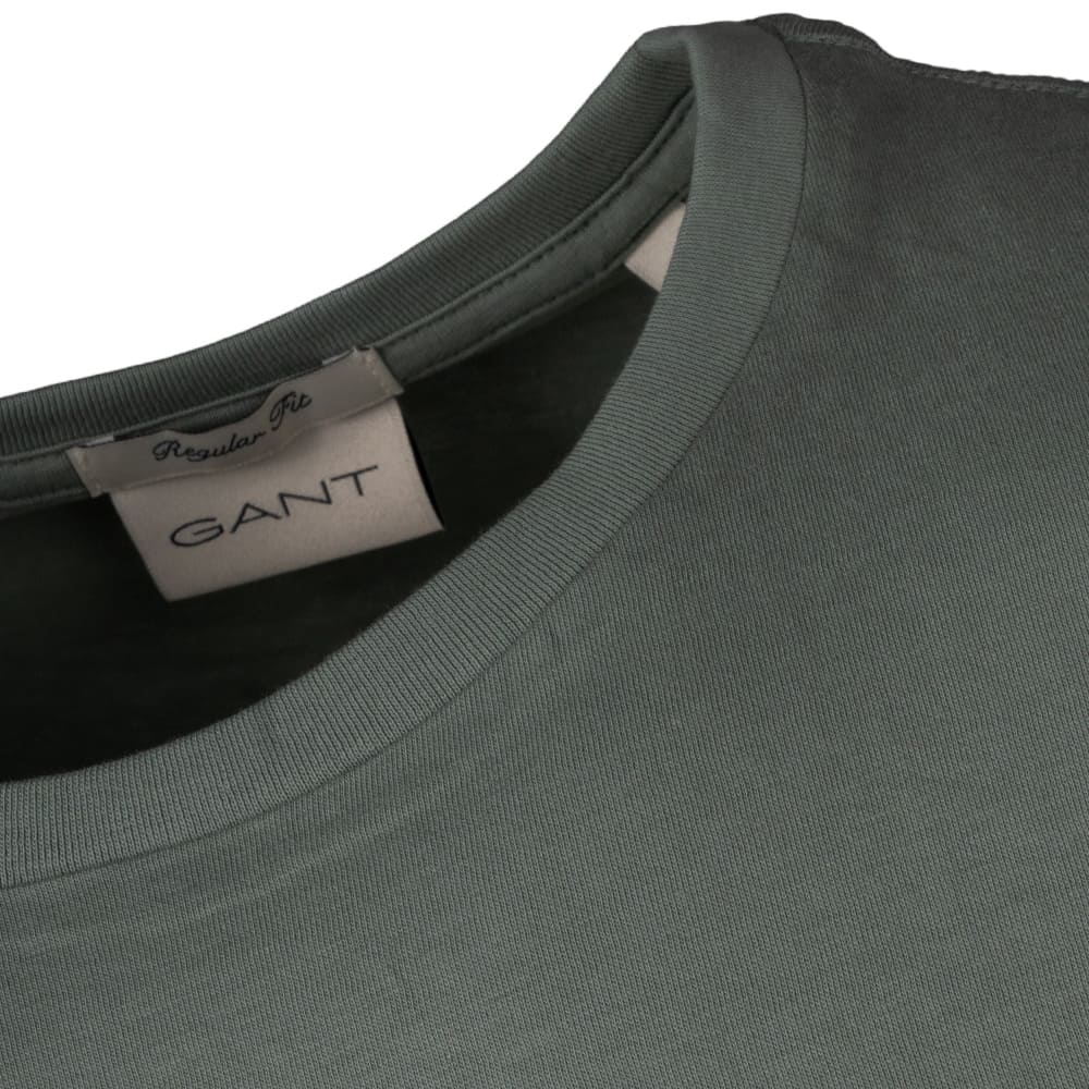 Gant Χακί T-shirt C Neck - 3G2003184