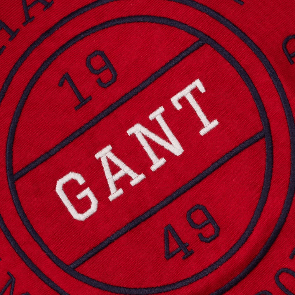 Gant Κόκκινο T-shirt C Neck - 3G2003403