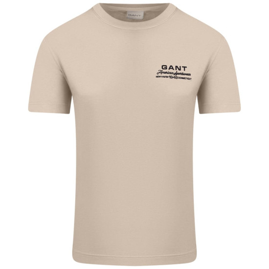 Gant Εκρού T-shirt C Neck - 3G2003409