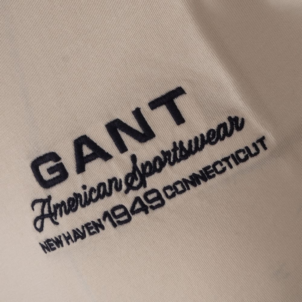 Gant Εκρού T-shirt C Neck - 3G2003409