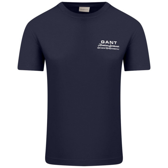 Gant Μπλε T-shirt C Neck - 3G2003409