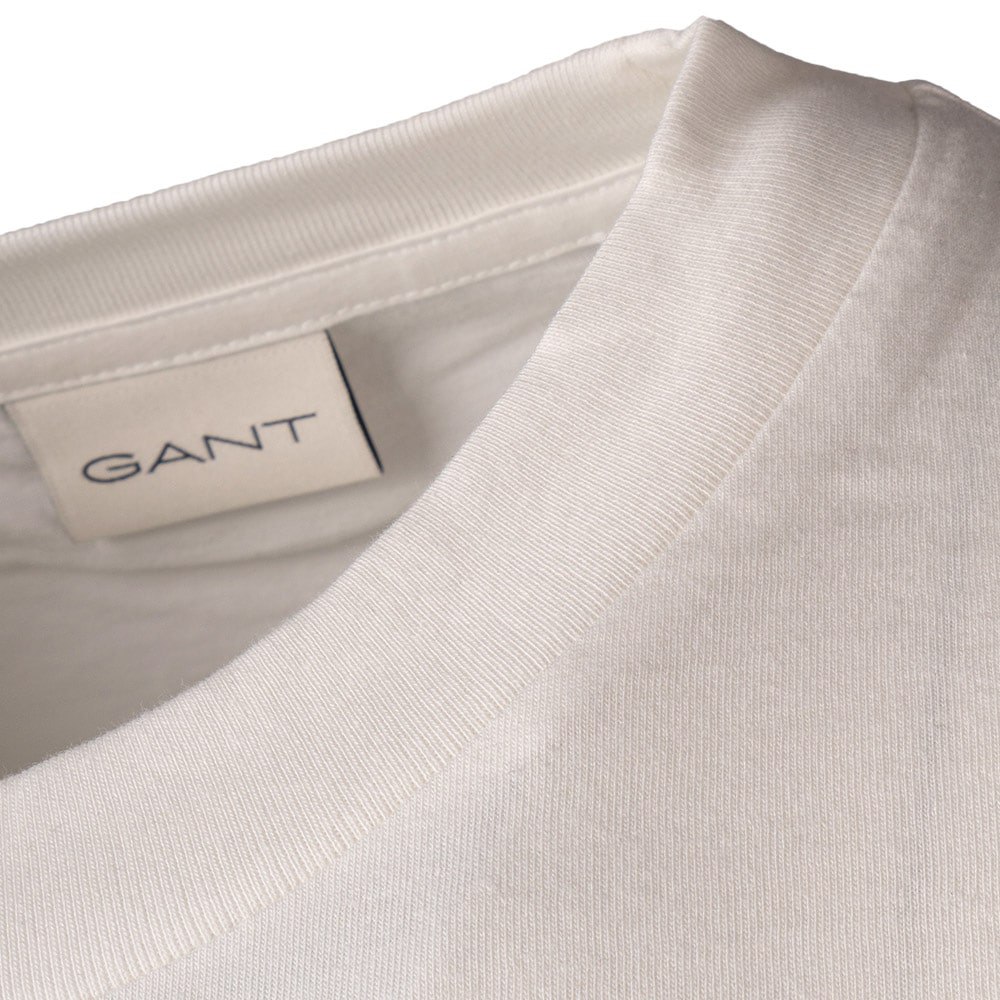 Gant Εκρού Μπλούζα C Neck - 3G2004041
