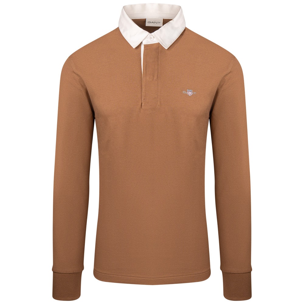 Gant Μπεζ Μακρυμάνικο polo - 3G2005110