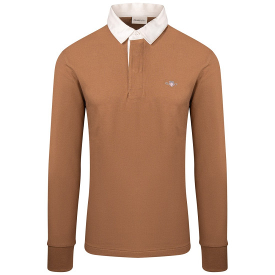 Gant Μπεζ Μακρυμάνικο polo - 3G2005110