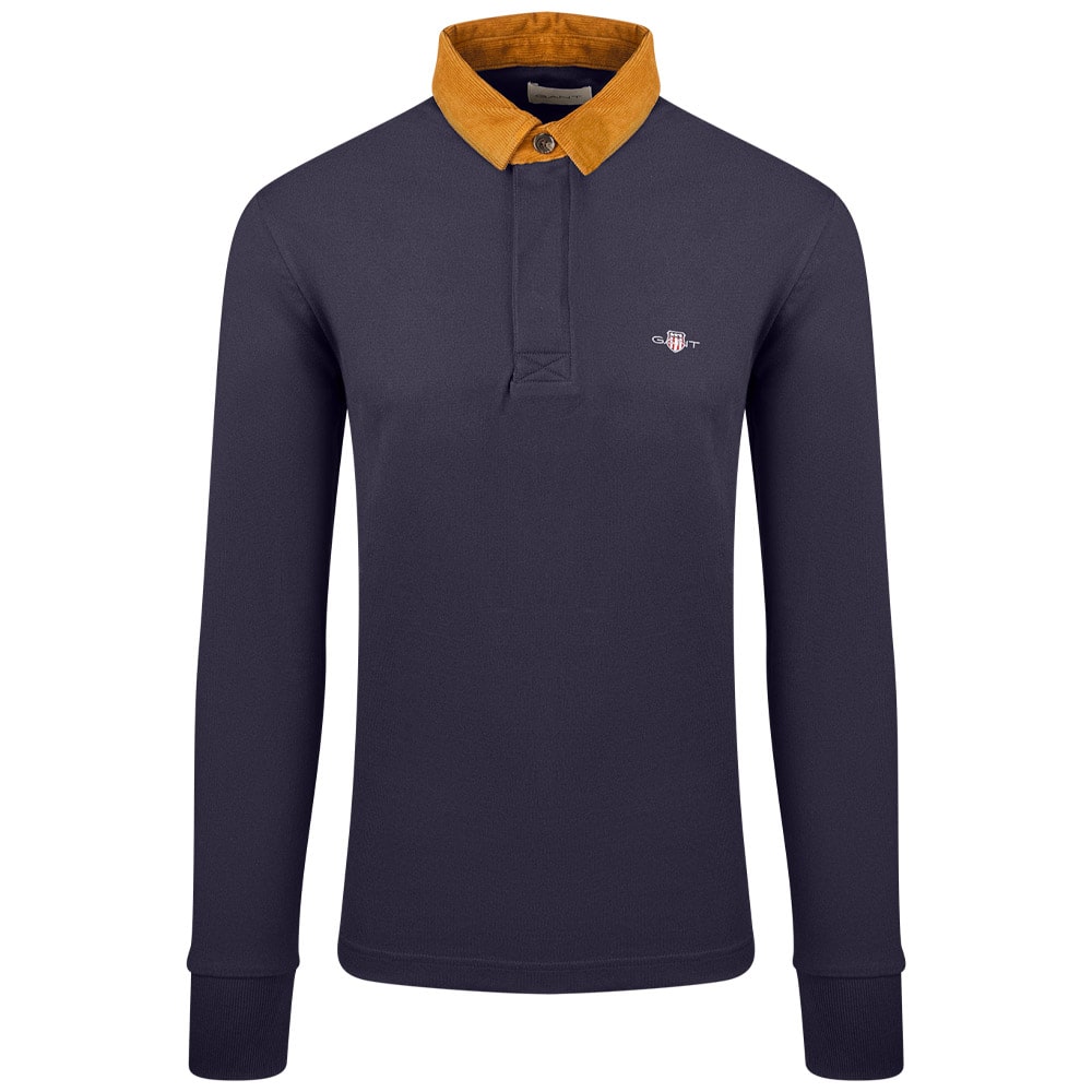 Gant Μπλε Μακρυμάνικο polo - 3G2005123