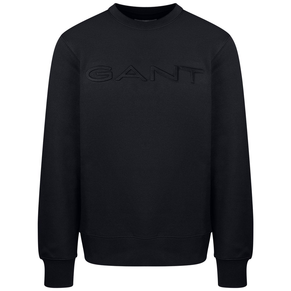 Gant Μαύρο Φούτερ C Neck 3G2007074
