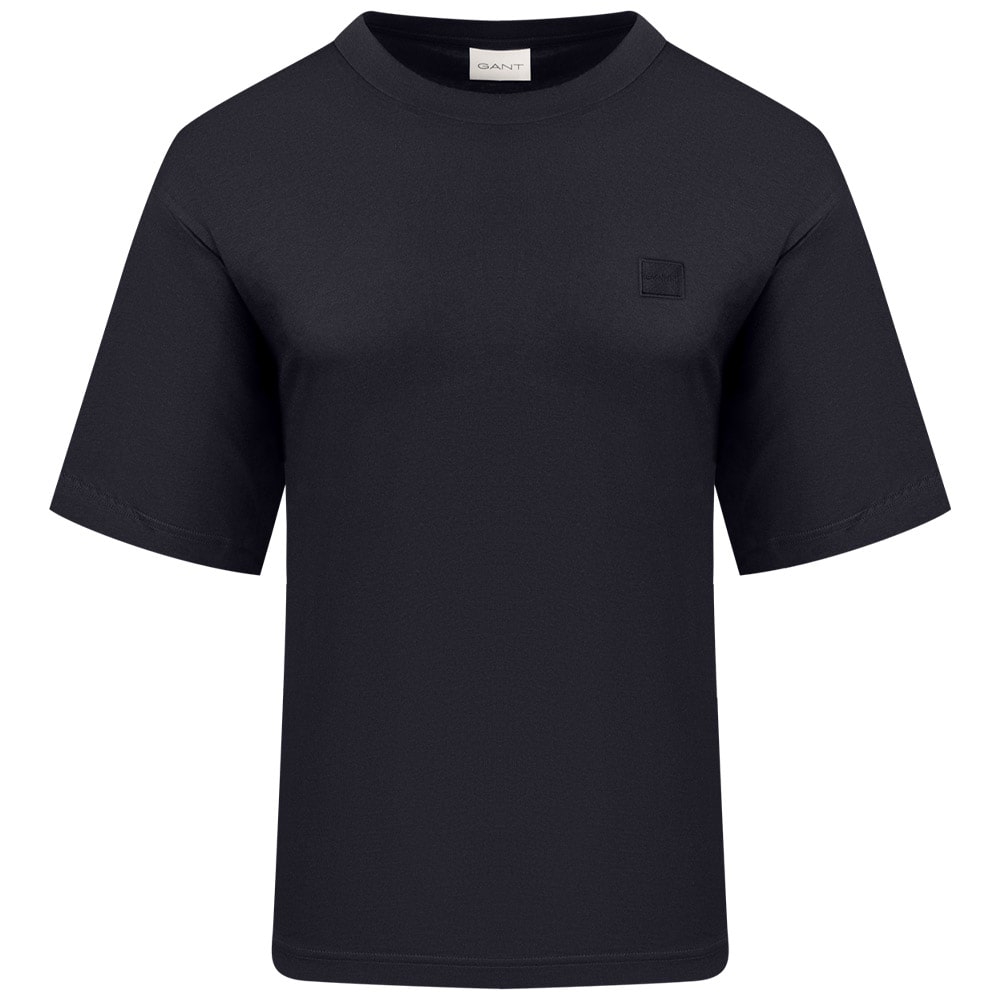 Gant Μαύρο T-shirt C Neck - 3G2013023