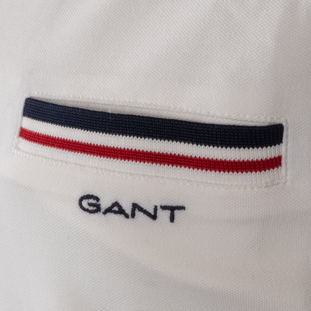 Gant Εκρού Κοντομάνικο polo - 3G2013042