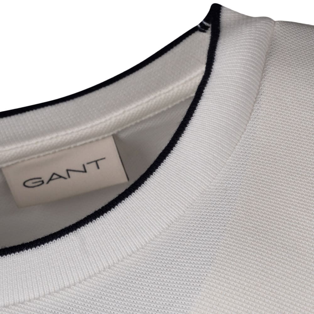 Gant Εκρού T-shirt C Neck - 3G2033019