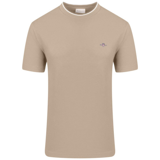 Gant Μπεζ T-shirt C Neck - 3G2033019
