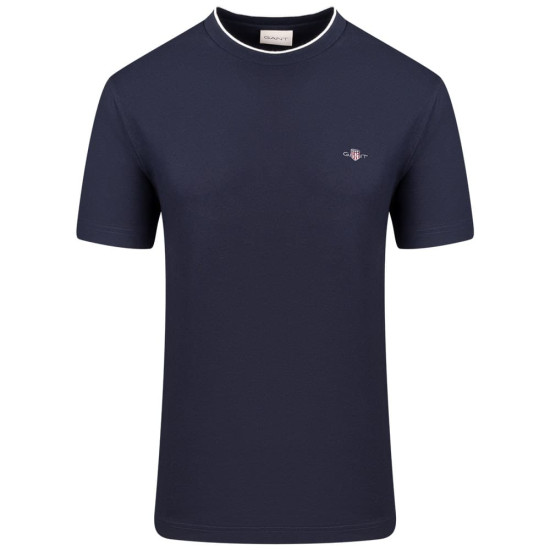 Gant Μπλε T-shirt C Neck - 3G2033019