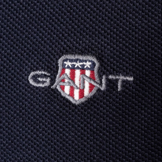 Gant Μπλε T-shirt C Neck - 3G2033019