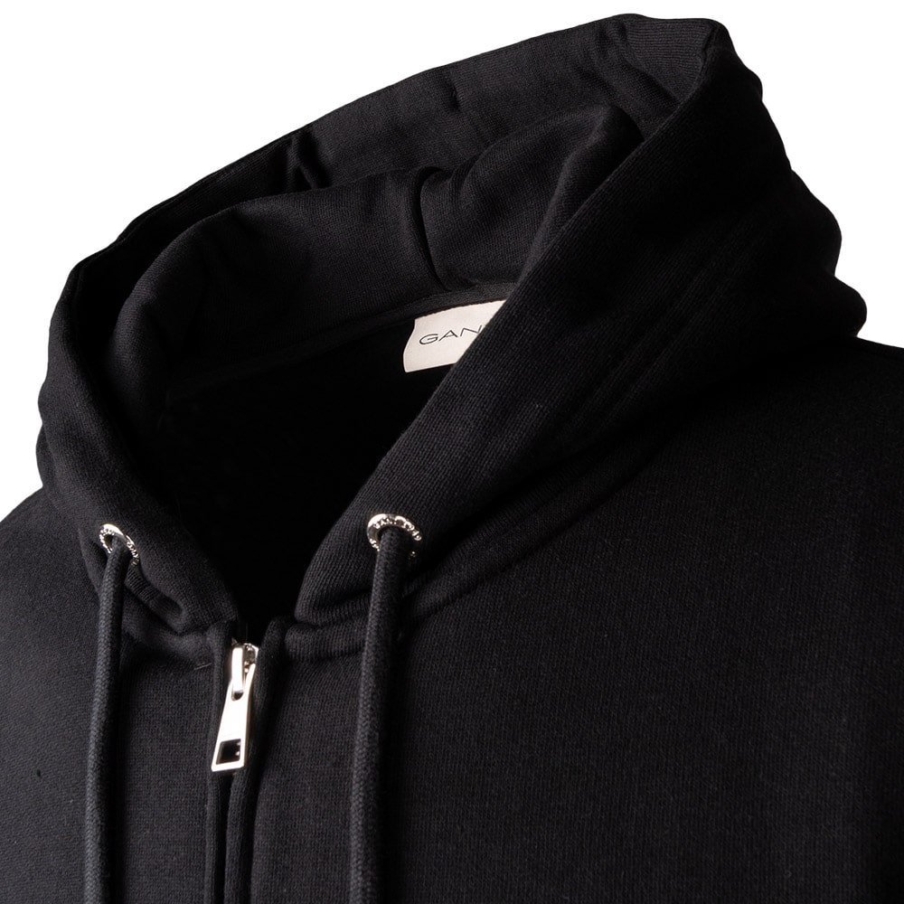 Gant Μαύρη Ζακέτα Hoodie - 3G2037021