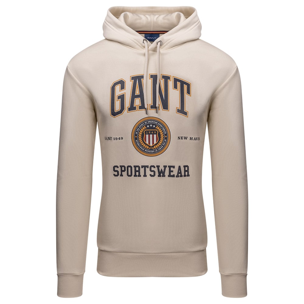 Gant Εκρού Hoodie - 3G2037028