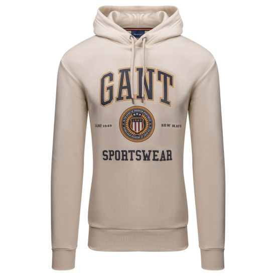 Gant Εκρού Hoodie - 3G2037028