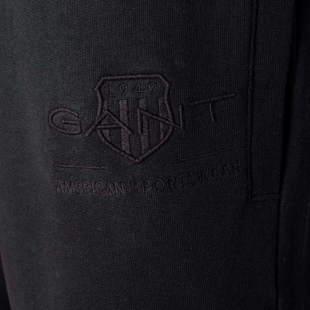 Gant Μαύρο Παντελόνι Φόρμας - 3G2039023