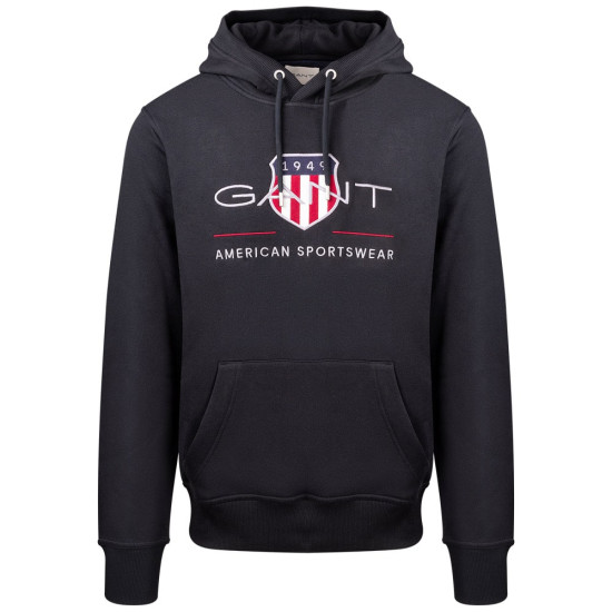 Gant Μαύρο Hoodie - 3G2047082