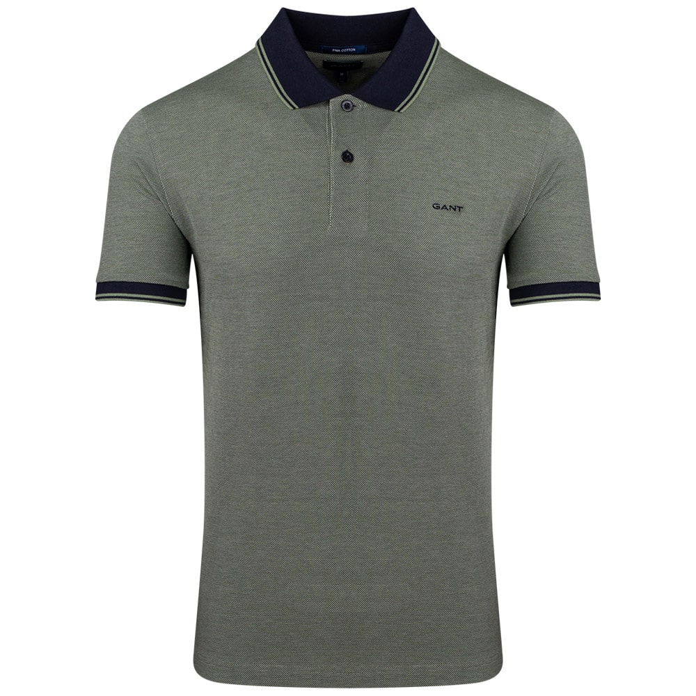 Gant Πράσινο Κοντομάνικο polo - 3G2057029