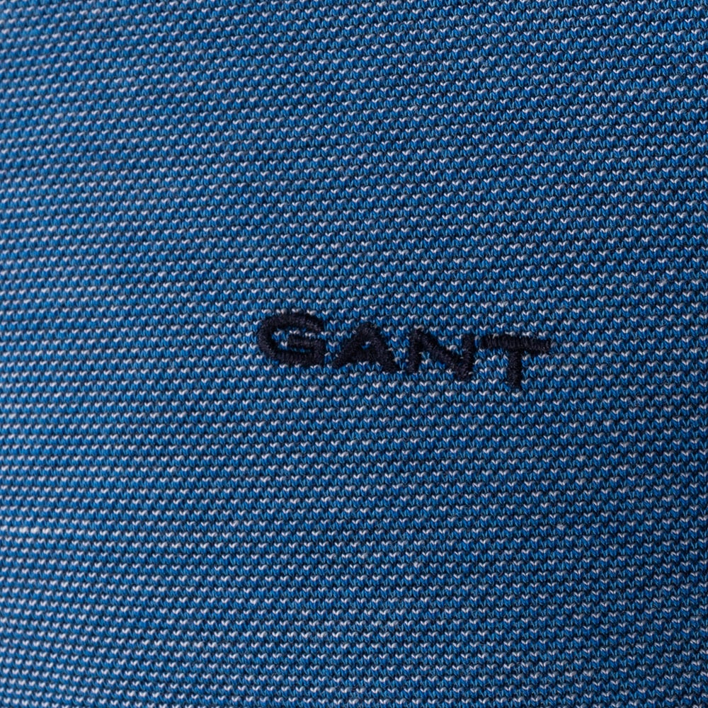 Gant Μπλε Ανοιχτό Κοντομάνικο polo - 3G2057029