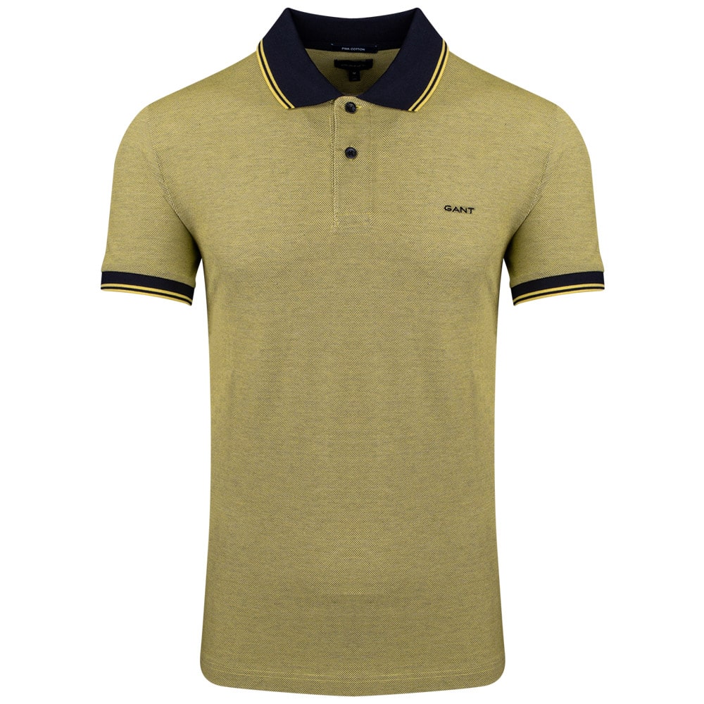 Gant Κίτρινο Κοντομάνικο polo - 3G2057029