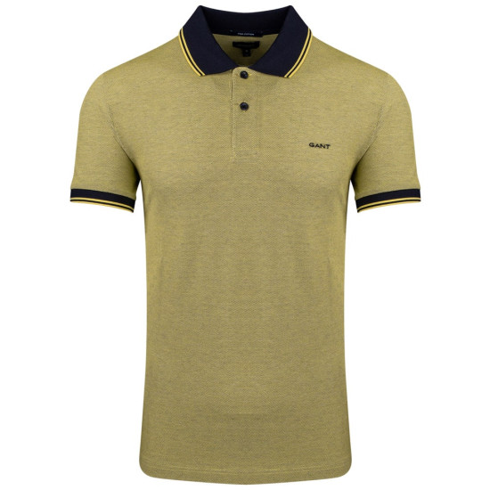 Gant Κίτρινο Κοντομάνικο polo - 3G2057029