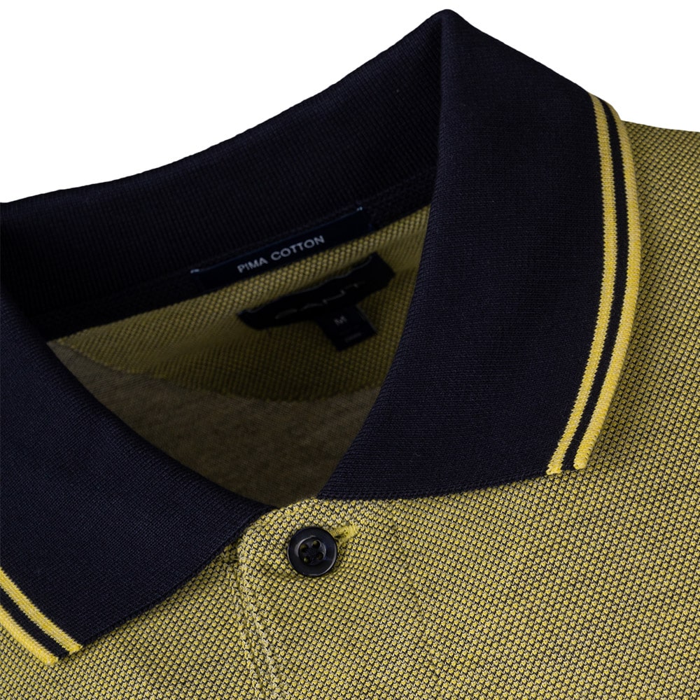 Gant Κίτρινο Κοντομάνικο polo - 3G2057029