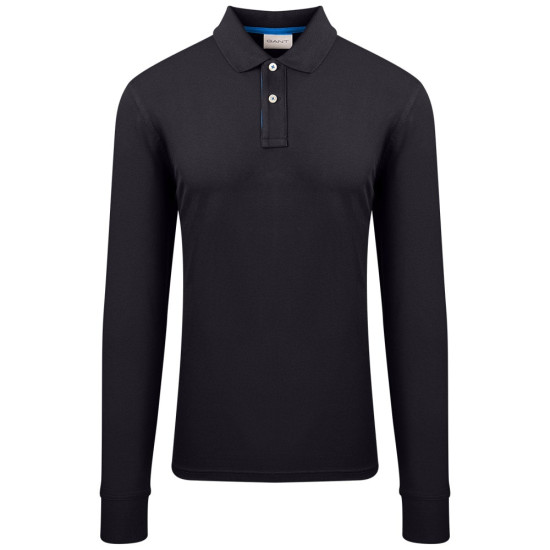 Gant Μαύρο Μακρυμάνικο polo - 3G2065004