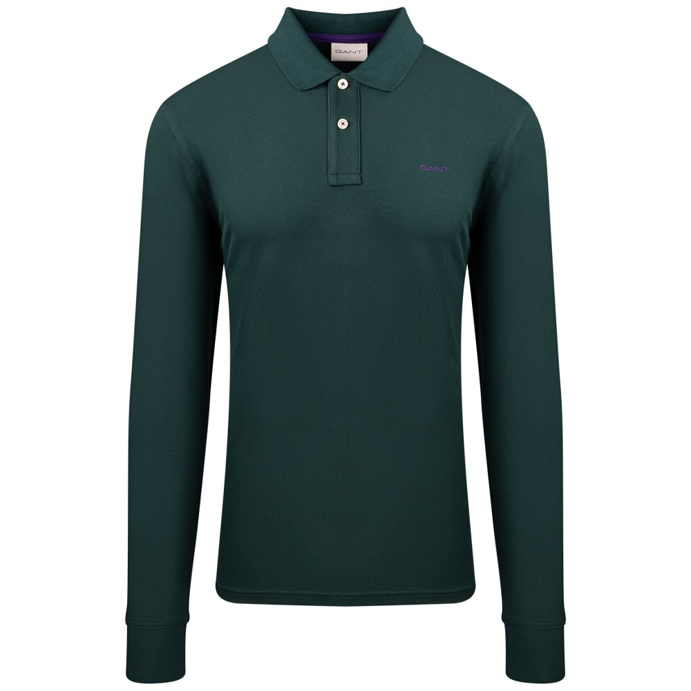 Gant Πράσινο Μακρυμάνικο polo - 3G2065004