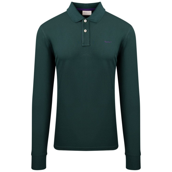 Gant Πράσινο Μακρυμάνικο polo - 3G2065004
