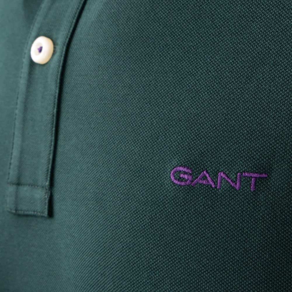 Gant Πράσινο Μακρυμάνικο polo - 3G2065004
