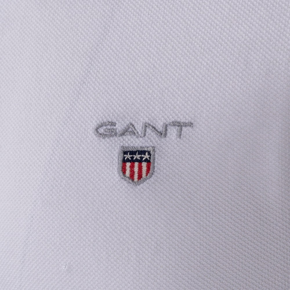 Gant Λευκό Κοντομάνικο polo - 3G2201